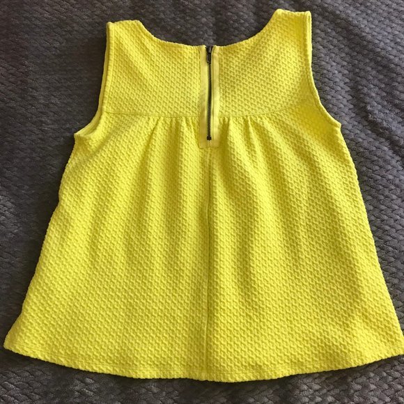 ANTHROPOLOGIE DELETTA textured baby doll tank top blouse - Picture 6 of 8